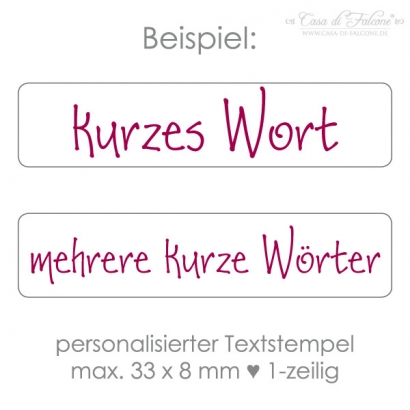 Textstempel 10