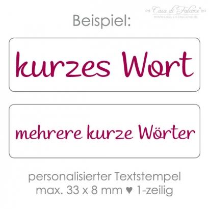 Textstempel 14