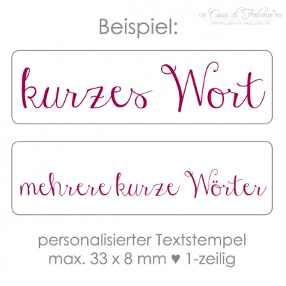 Textstempel 17