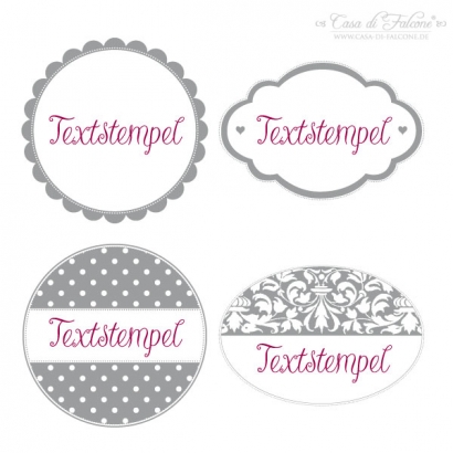 Textstempel 20