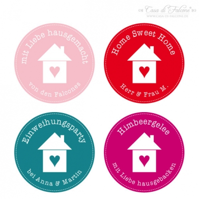 Aufkleber Sweet Home