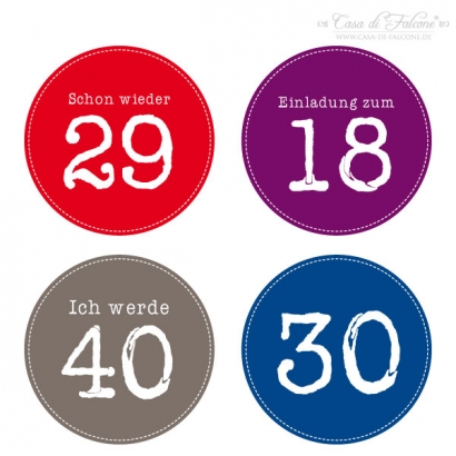 Aufkleber schon wieder ...