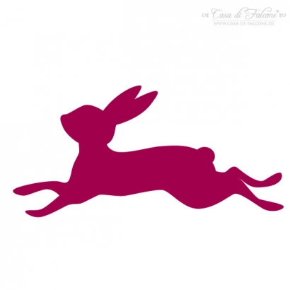 Maxi Motivstempel Hase springend