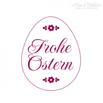 Motivstempel Osterei