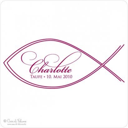 Taufstempel Elegance