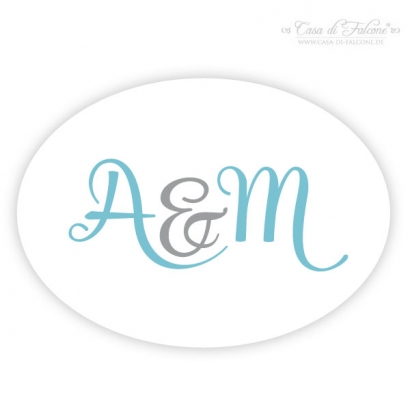 Klassik III - Initialenaufkleber