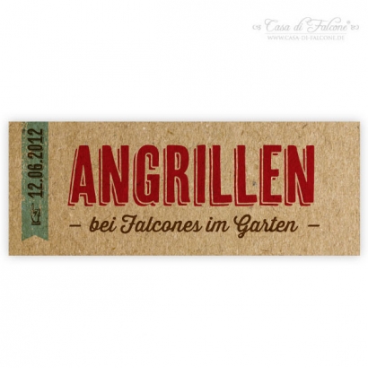 Aufkleber BBQ Gewrzmischung