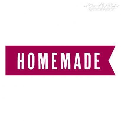 Motivstempel Fhnchen HOMEMADE