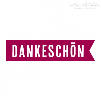 Motivstempel Fhnchen DANKESCHN