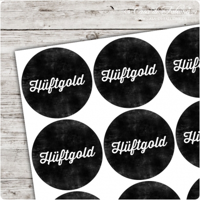 Motivaufkleber chalkboard Hftgold