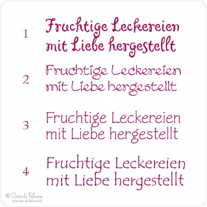 Stempel Frchtchen