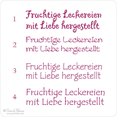 Stempel Frchtchen