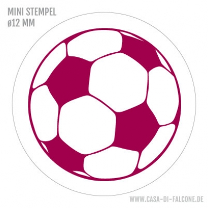 Mini Motivstempel Fussball