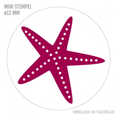 Mini Motivstempel Seestern