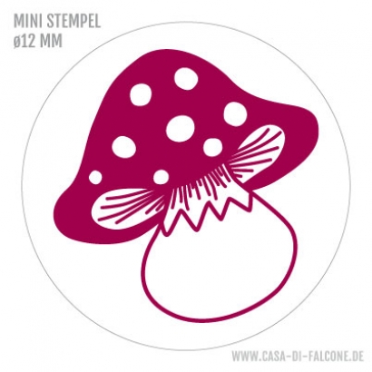 Mini Motivstempel Fliegenpilz