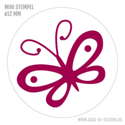 Mini Motivstempel Schmetterling