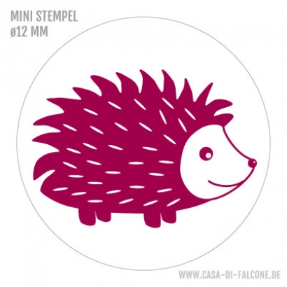 Mini Motivstempel Igel