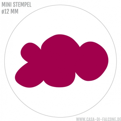 Mini Motivstempel Wolke