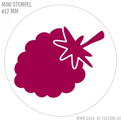 Mini Motivstempel Himbeere