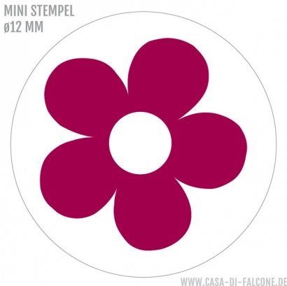 Mini Motivstempel Blmchen