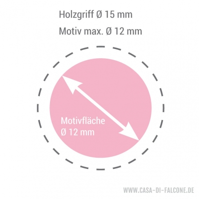 Mini Motivstempel Blmchen