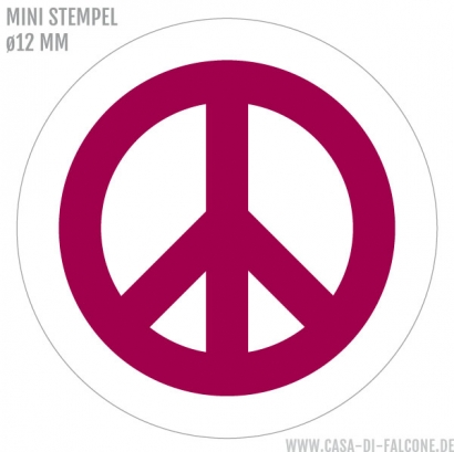 Mini Motivstempel Peace