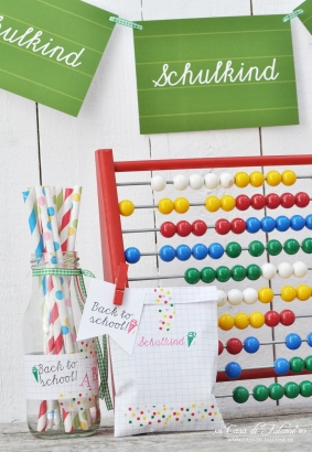 Textstempel Back to school