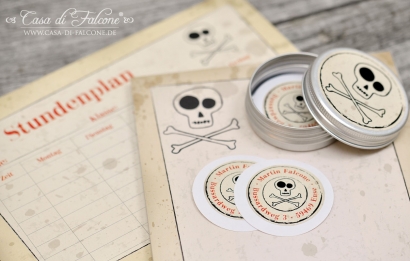 Schulanfang Starter-Set Totenkopf