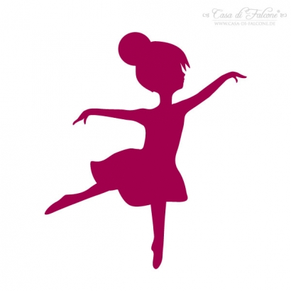 Maxi Motivstempel Ballerina Attitude