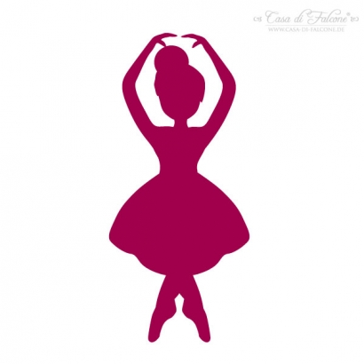 Maxi Motivstempel Ballerina Pirouette