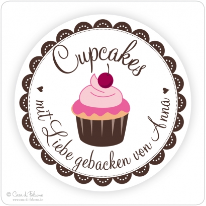 Aufkleber Cupcakes