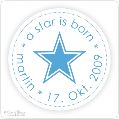 Aufkleber star