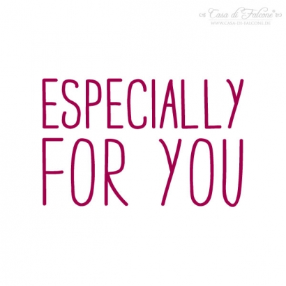 Textstempel Simple especially for you