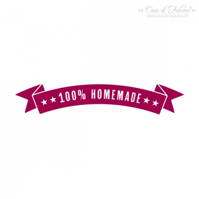 Textstempel Banner 100% homemade