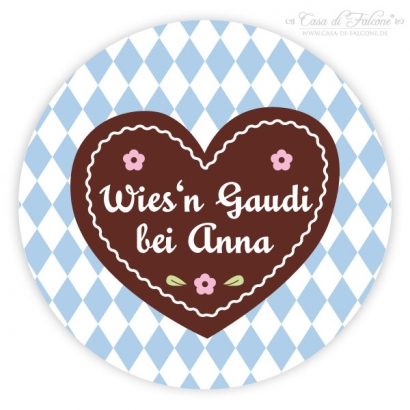 Aufkleber Wiesn Gaudi