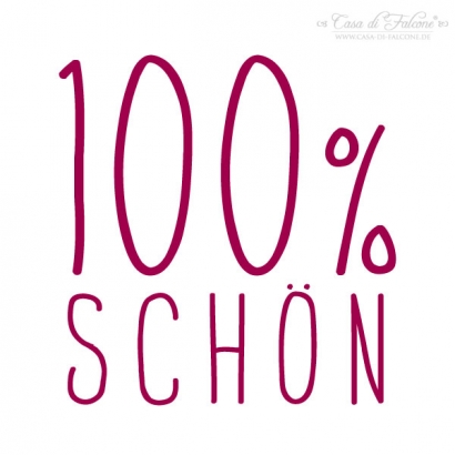Textstempel Simple 100% Schn
