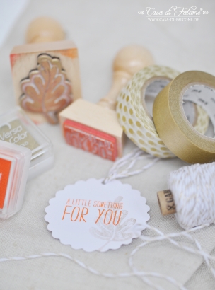 Textstempel Simple a little something for you