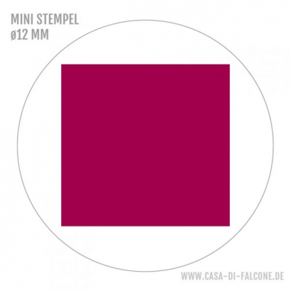MINI Stempel Quadrat
