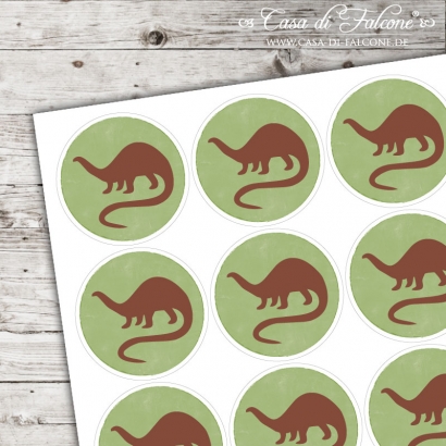 Motivaufkleber Brachiosaurus