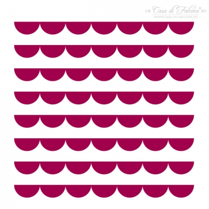 Musterstempel Halbkreise