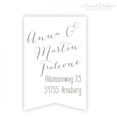 Aufkleber Kaligraphie II