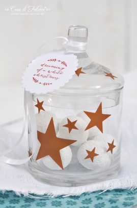 Motivstempel - Ranke - Dreaming of a white Christmas