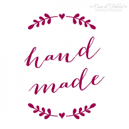 Motivstempel - Ranke - handmade