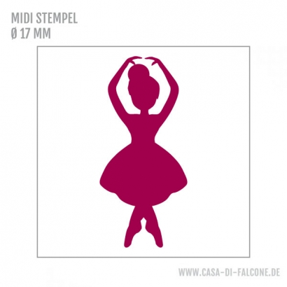 MIDI Motivstempel Ballerina Pirouette