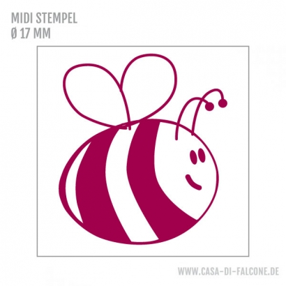 MIDI Motivstempel Biene