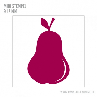 MIDI Motivstempel Birne