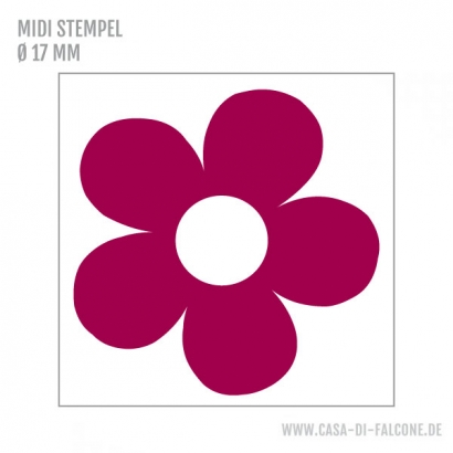 MIDI Motivstempel Blmchen II