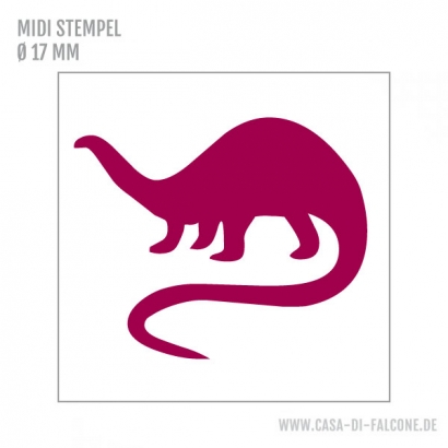 MIDI Motivstempel Brachiosaurus