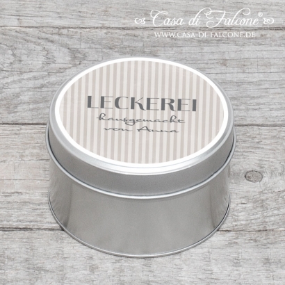 Personalisierte Dose Stripes MIDI