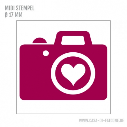 MIDI Motivstempel Kamera